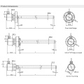 FST700-204 Transmetteur de niveau d&#39;huile pour réservoir de carburant Auto Truck Mesure de niveau